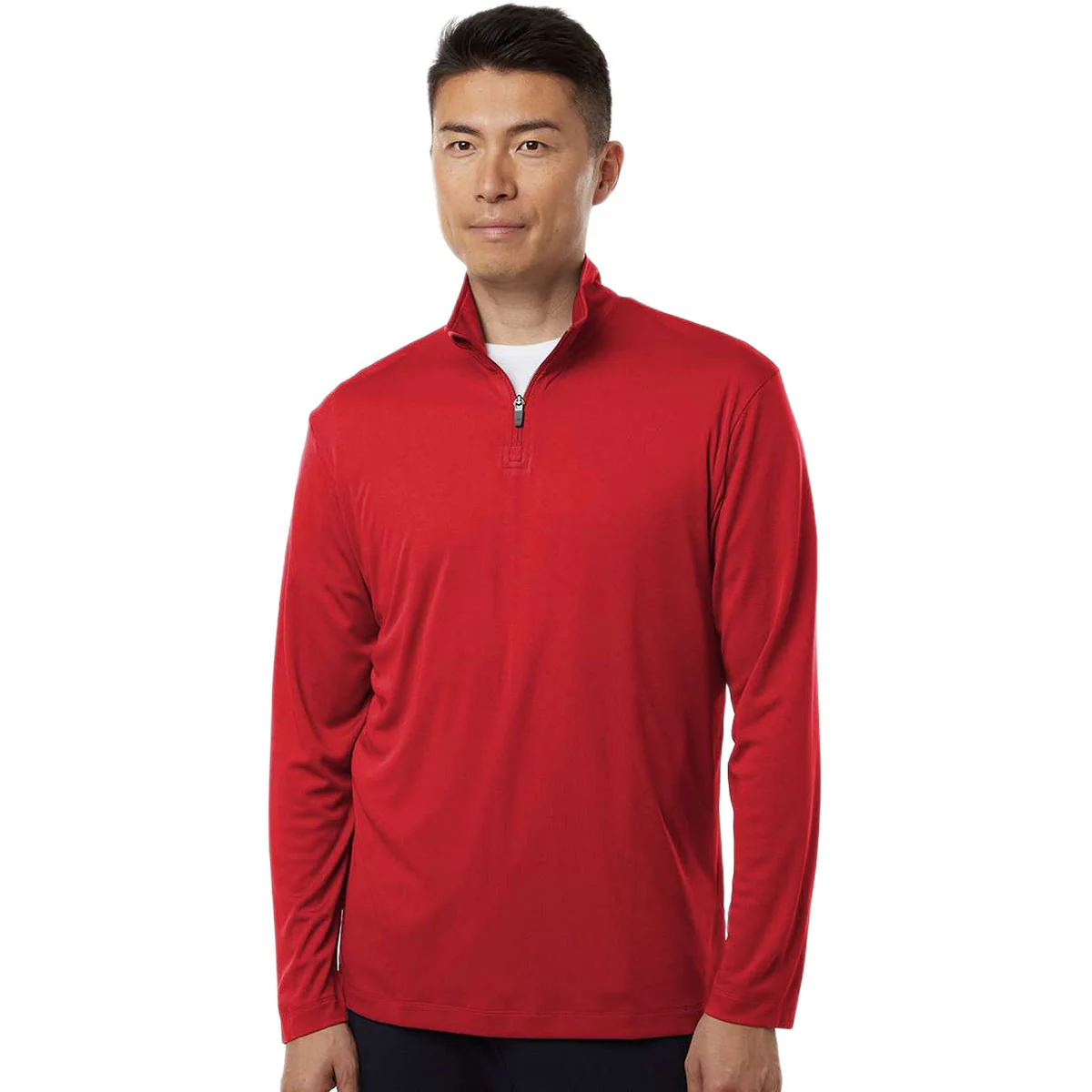 AllPro Men's Red Pro-Lock Performance Quarter-Zip Pullover - Image 3