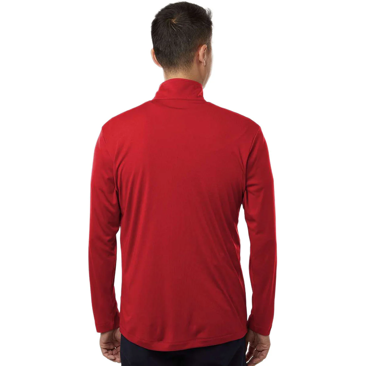 AllPro Men's Red Pro-Lock Performance Quarter-Zip Pullover - Image 4
