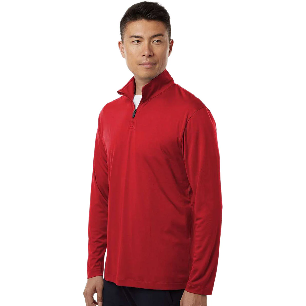 AllPro Men's Red Pro-Lock Performance Quarter-Zip Pullover - Image 5