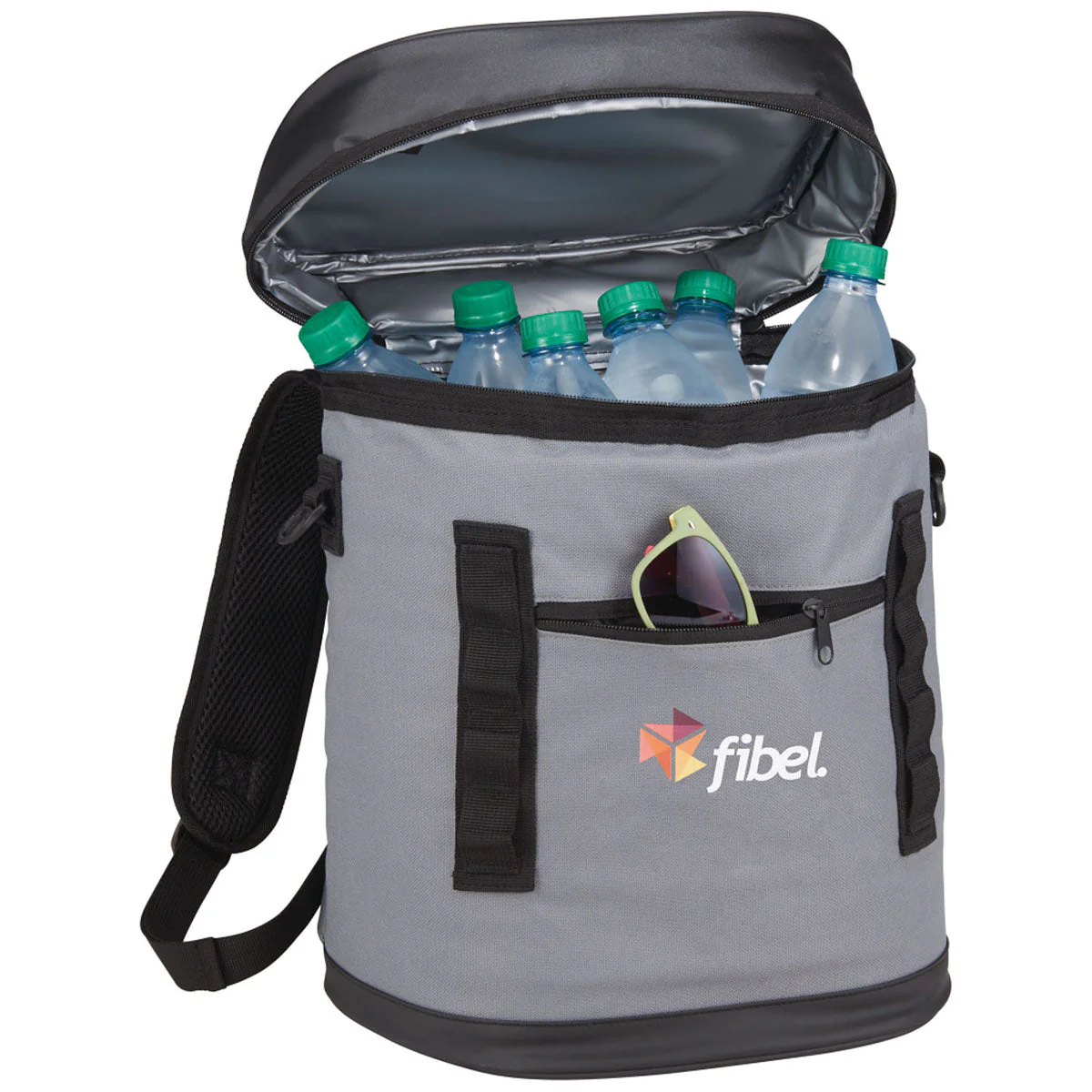 48-Hour Leed's Black 20 Can Backpack Cooler - Image 5