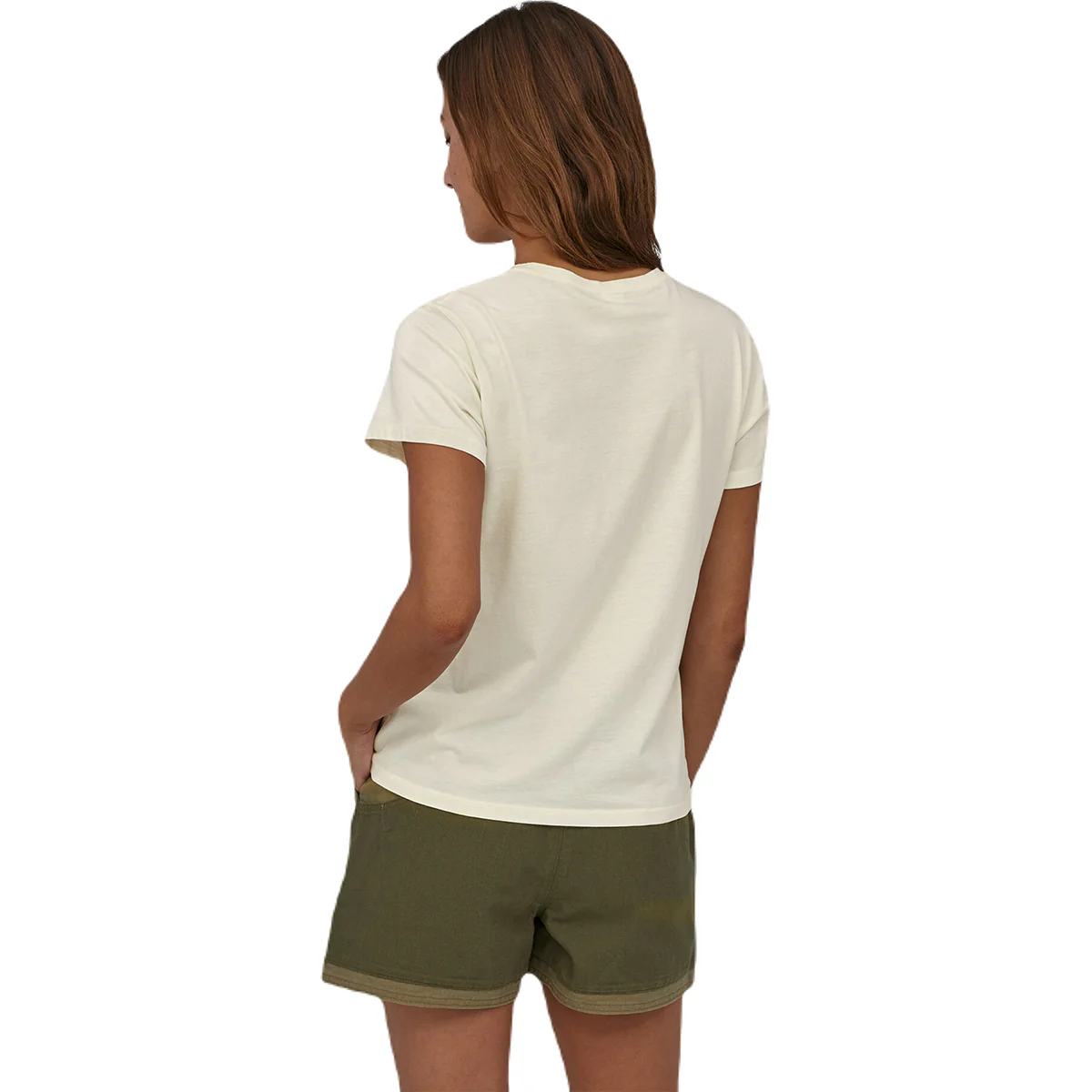 Patagonia Women's Undyed Natural Regenerative Organic Certified Cotton Tee - Image 3