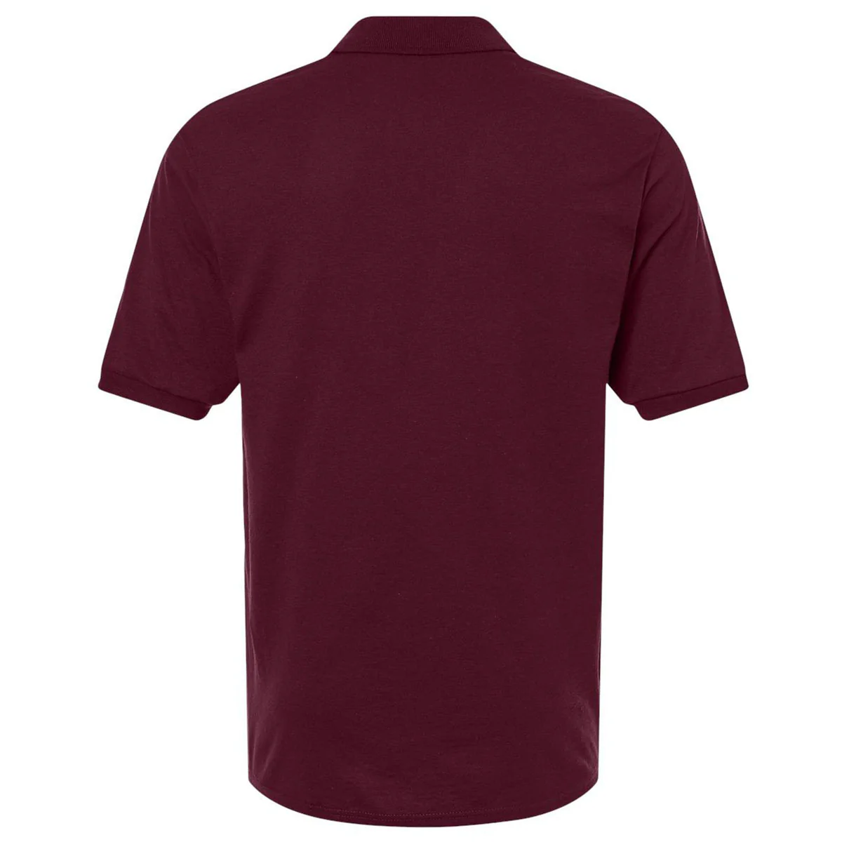 Jerzees Men's Maroon Dri-Power Polo - Image 2
