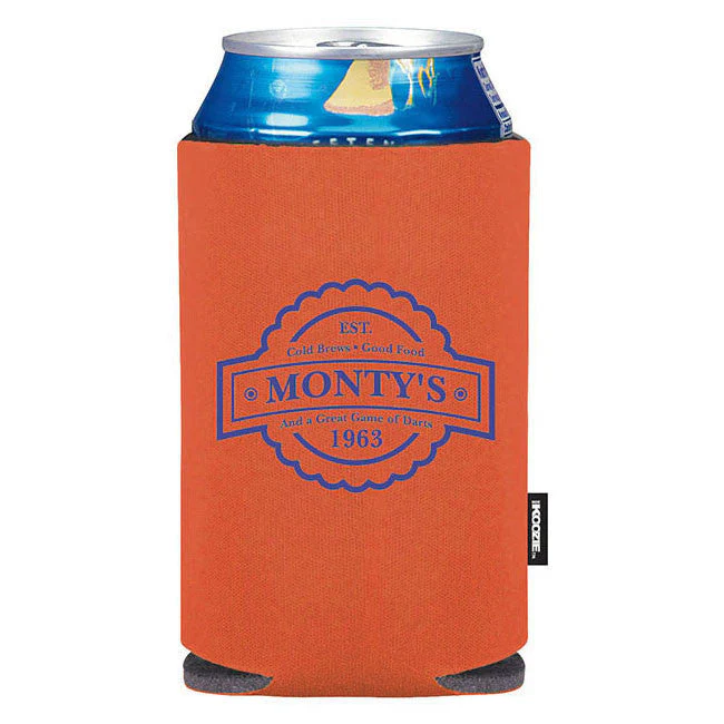 48-Hour Koozie Orange Collapsible Can Kooler