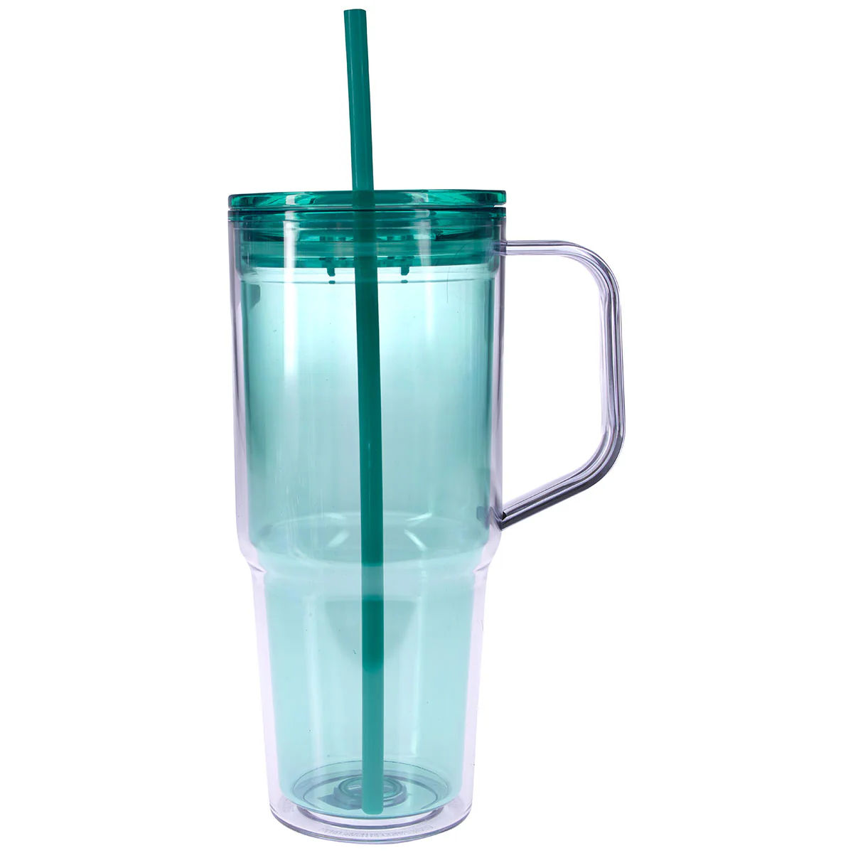 Good Value Teal Clair Recycled Acrylic Travel Tumbler - 30 oz. - Image 2