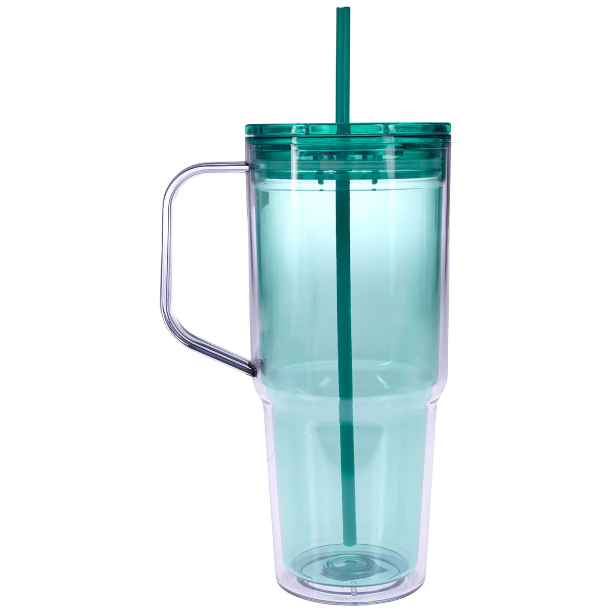 Good Value Teal Clair Recycled Acrylic Travel Tumbler - 30 oz. - Image 3