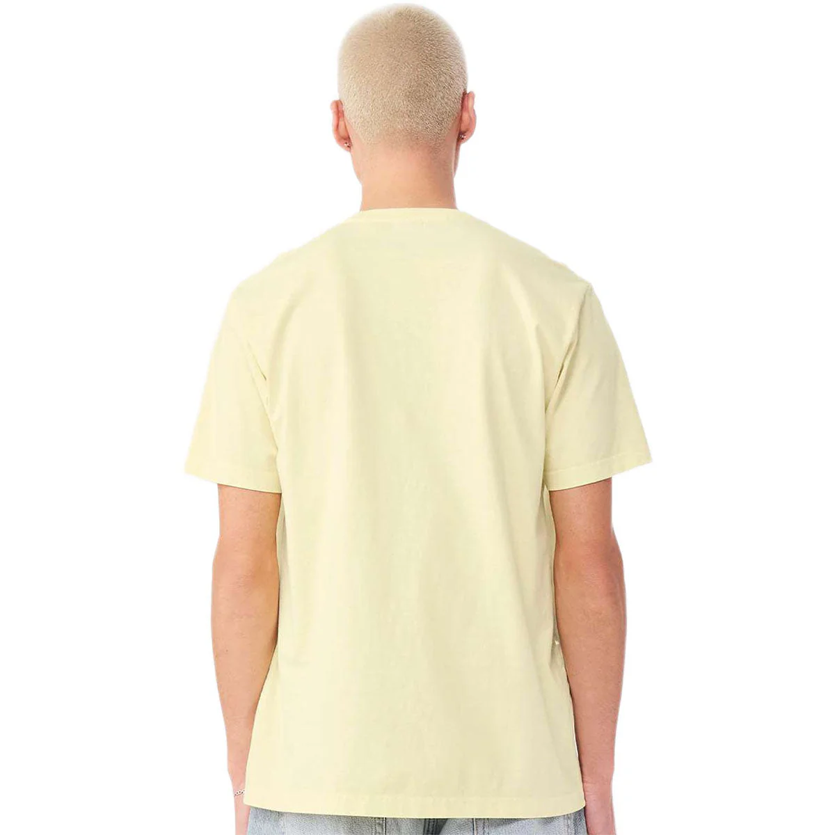 Bella + Canvas Unisex Buttermilk Heavyweight Garment-Dyed Tee - Image 4