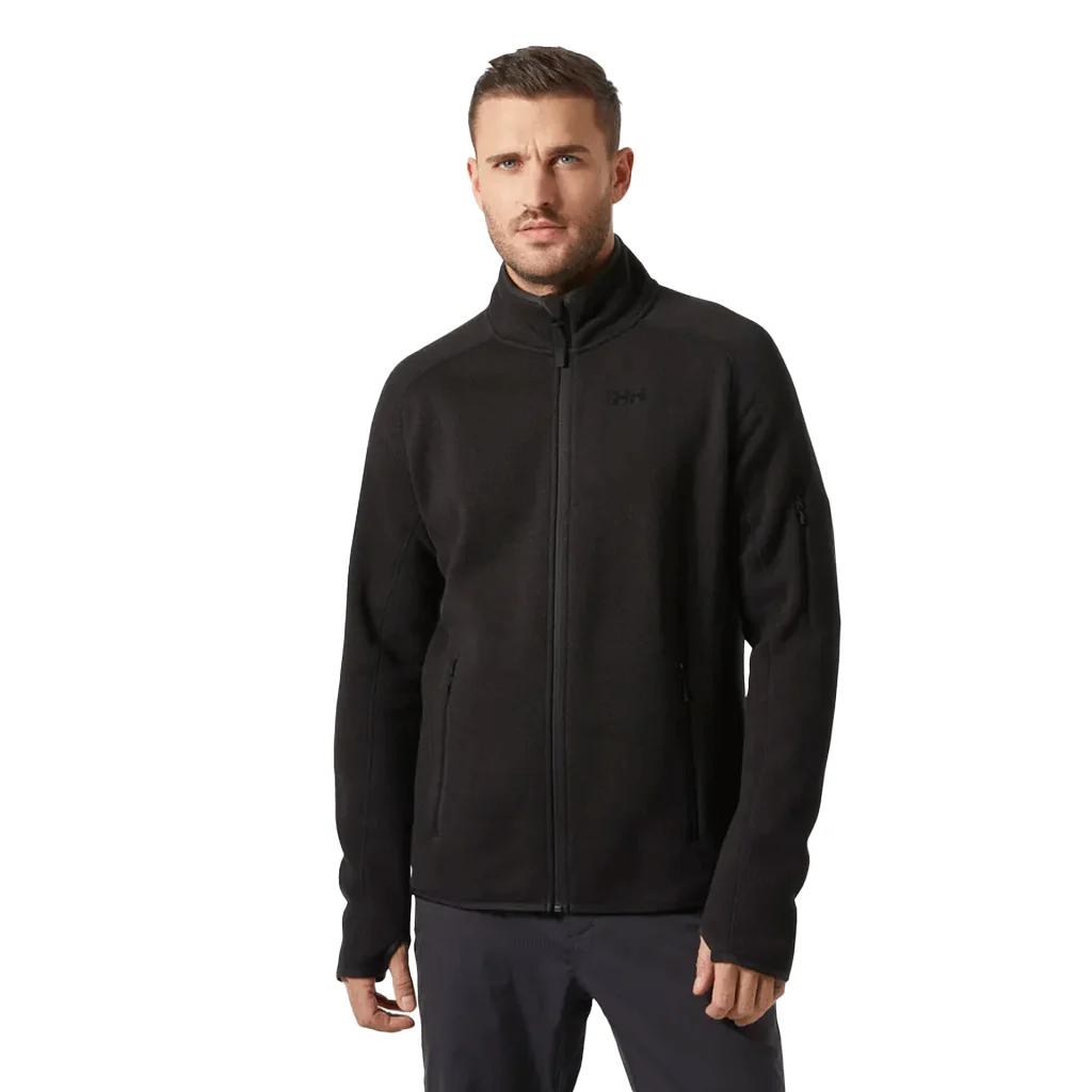 Helly Hansen Men's Black Varde Fleece Jacket 2.0 - Image 4