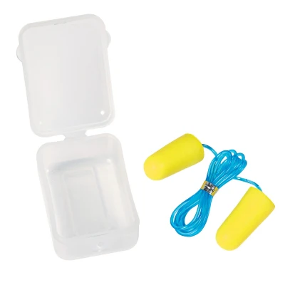Hit Yellow Foam Ear Plug Set in Case - Image 2