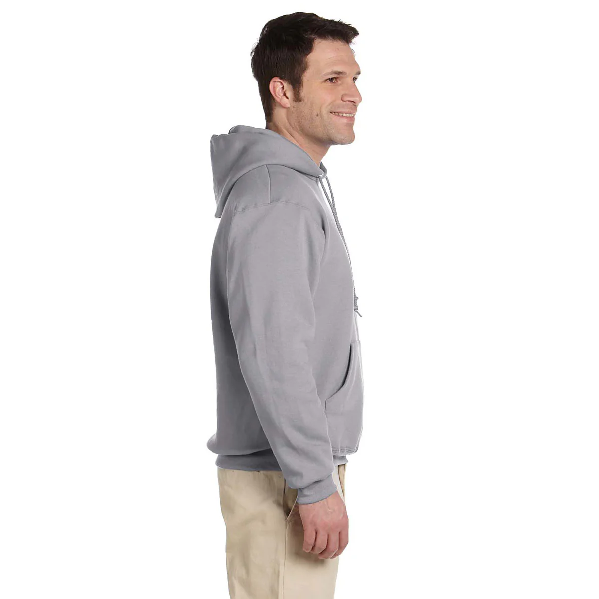 Jerzees Men's Oxford 9.5 Oz. Super Sweats Nu-Blend Fleece Pullover Hood - Image 3