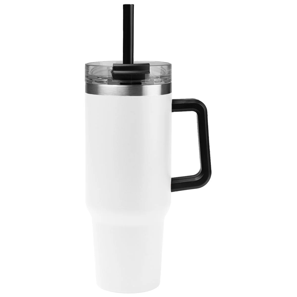 Hit White 40 Oz. Intrepid Stainless Steel Tumbler - Image 2