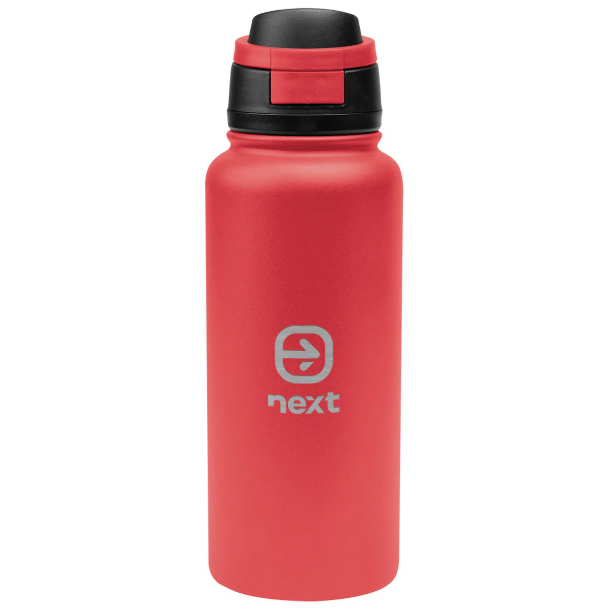 Hit Red with Black 32 Oz. Pop Sip Recycled Stainless Steel Bottle - Image 2