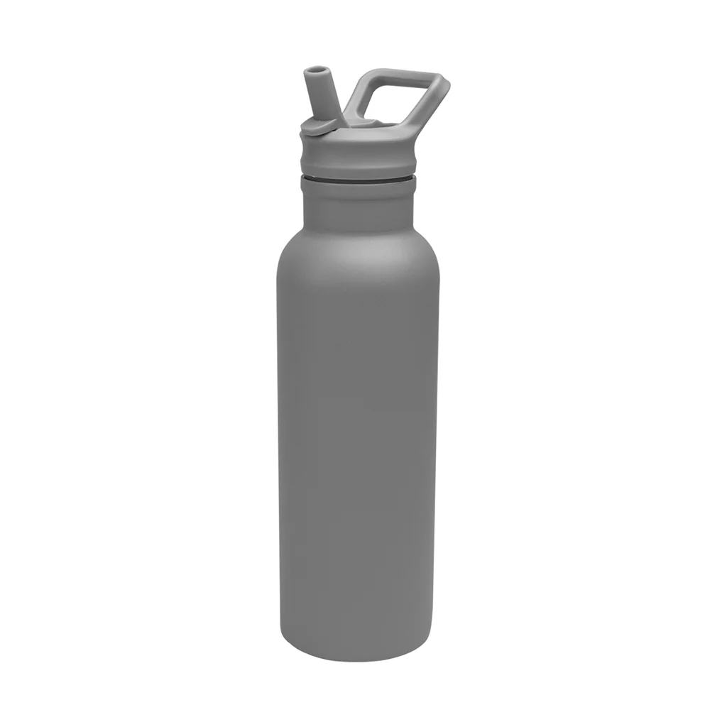 Hit Gray 17 Oz. Hailey Recycled Stainless Steel Bottle - Image 3