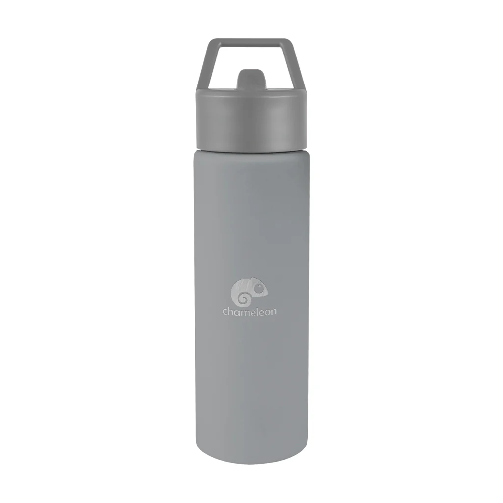 Hit Grey 24 Oz. Torrey Recycled Stainless Steel Bottle - Image 2