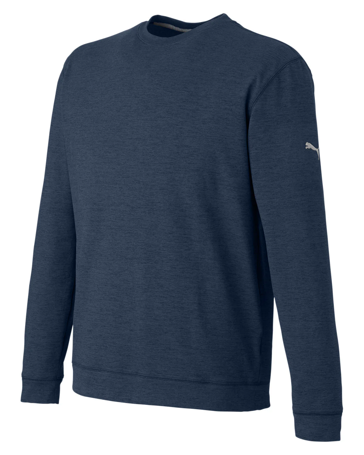 Puma Golf Men's Navy Blazer Cloudspun Crewneck Sweatshirt - Image 5
