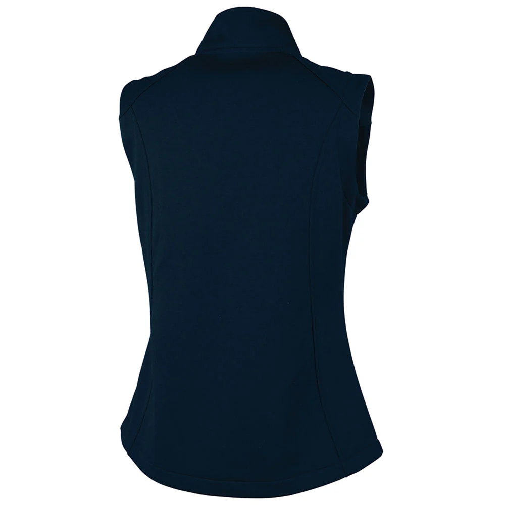 Charles River Women's Navy Seaport Full Zip Performance Vest - Image 2