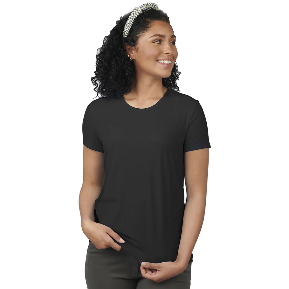 Edwards Women's Black Soft Shell Blouse - Image 3