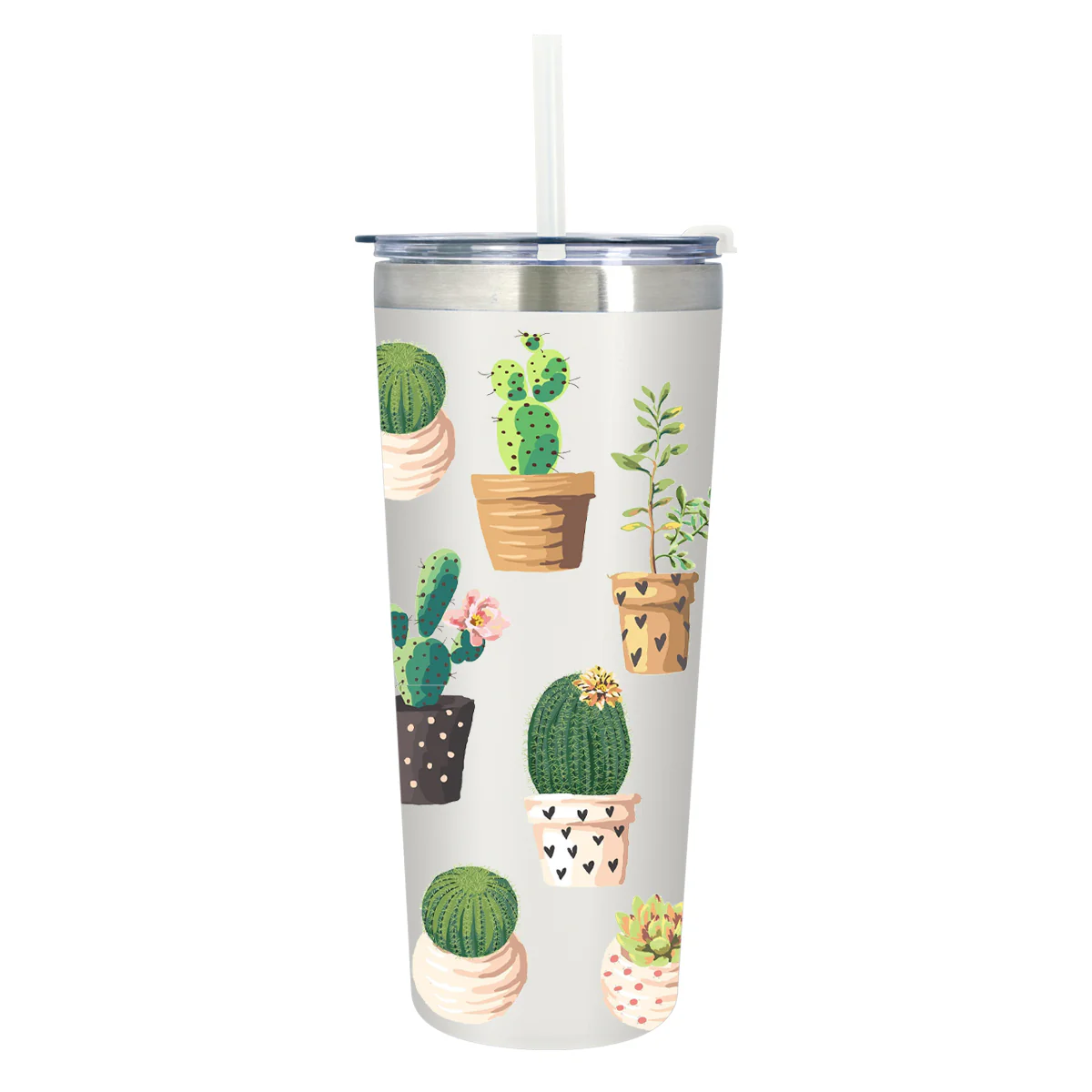 Hit 24 oz. White Full Color Colma Tumbler - Image 2