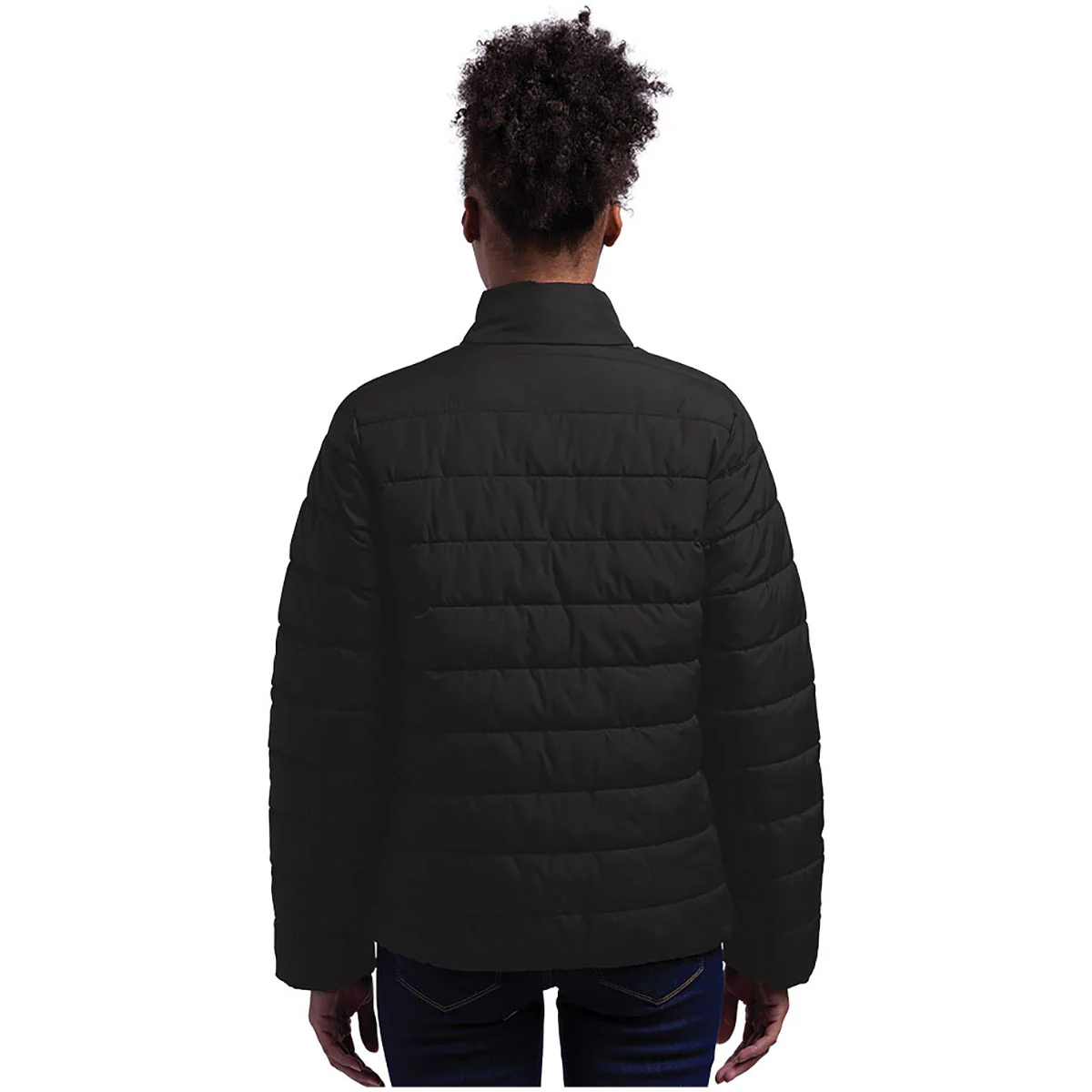 Charles River Women's Black Pioneer Puffer Jacket - Image 4