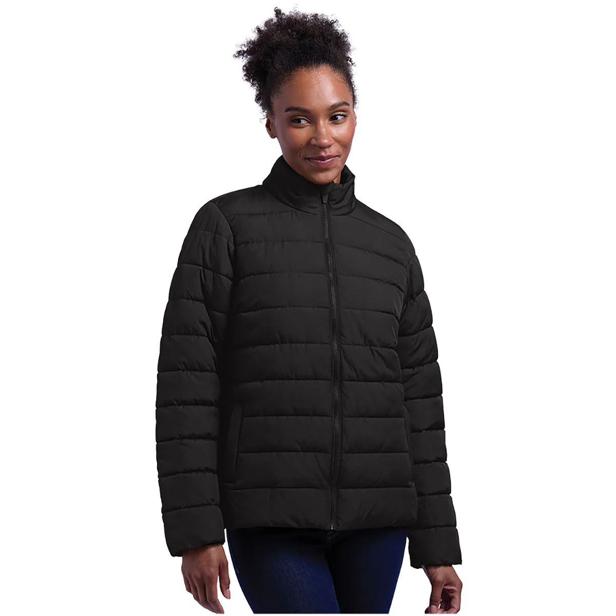 Charles River Women's Black Pioneer Puffer Jacket - Image 5