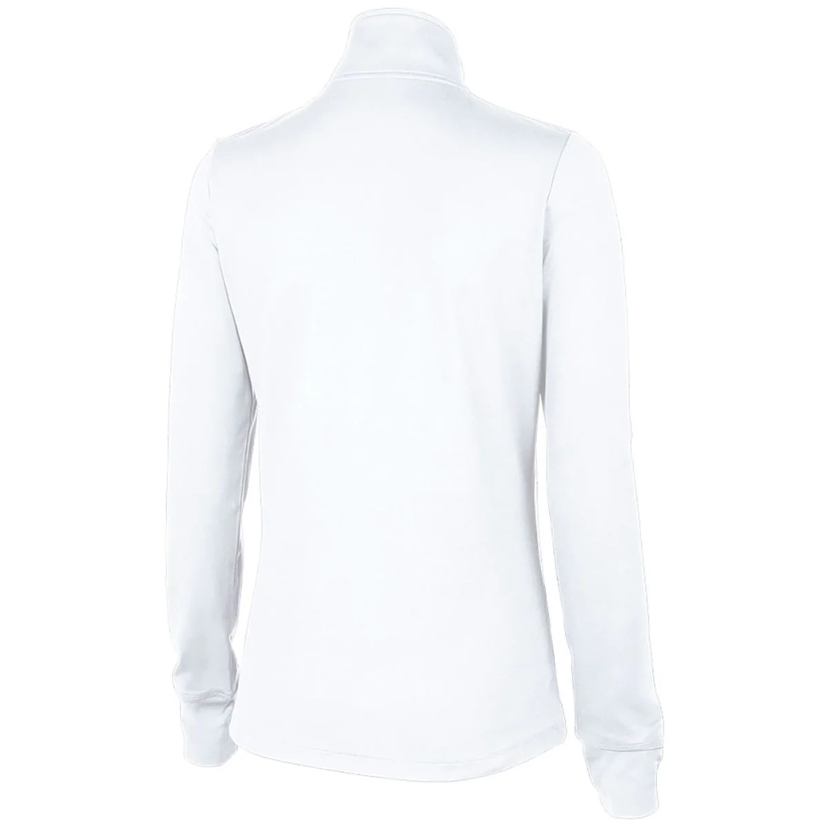 Charles River Women's White Nu Fitness Quarter Zip - Image 2