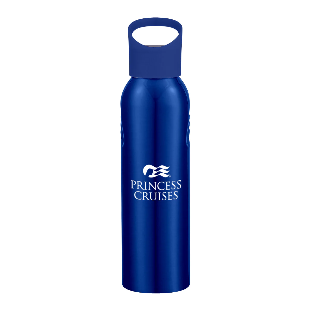 HIT Blue 20 Oz. Aluminum Sports Bottle - Image 2