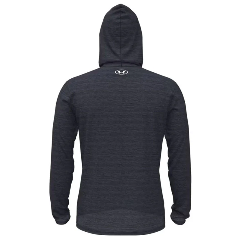 Under Armour Men's Midnight Navy/White Tech Vent Team Hoodie - Image 2