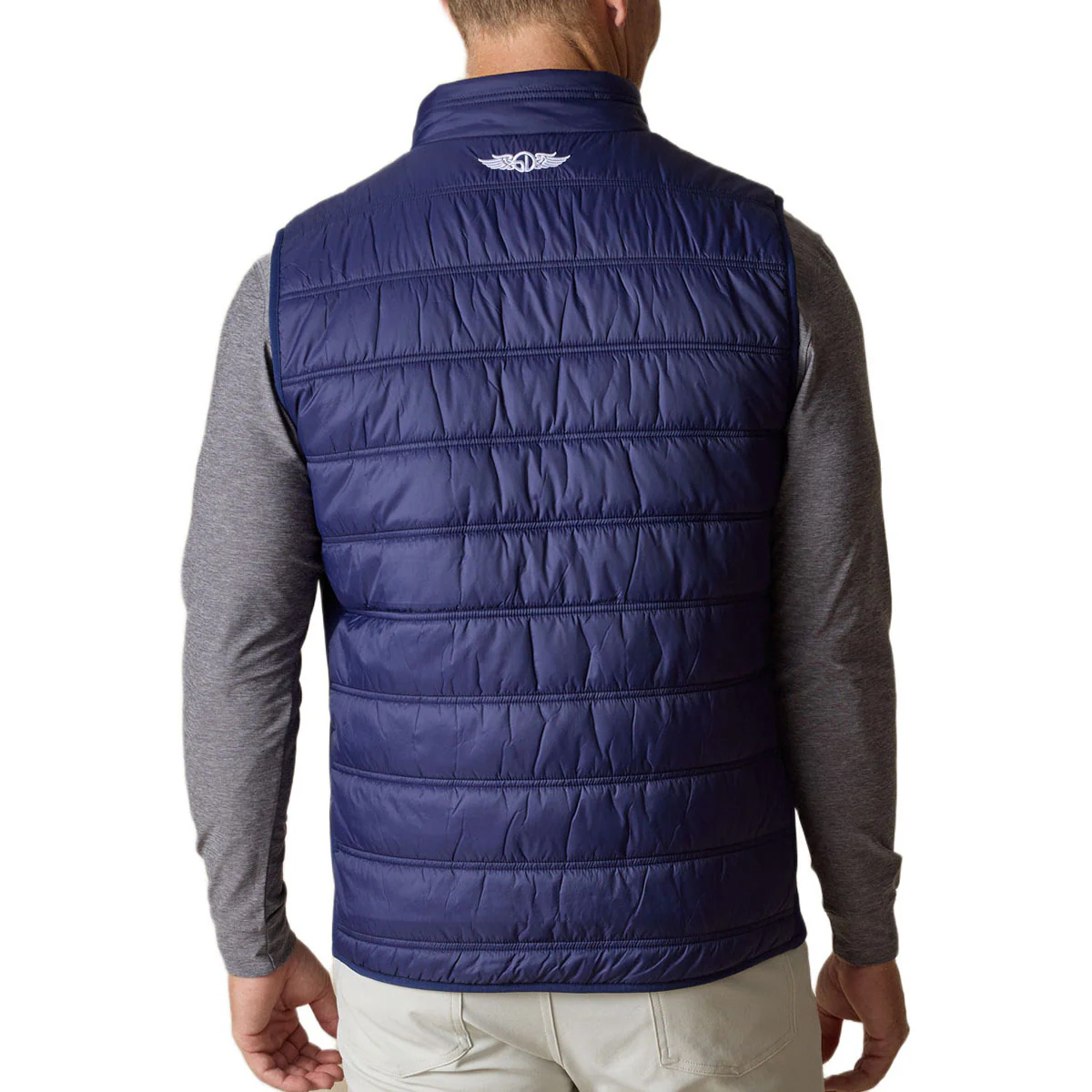 Straight Down Men's Indigo Delta Vest - Image 3