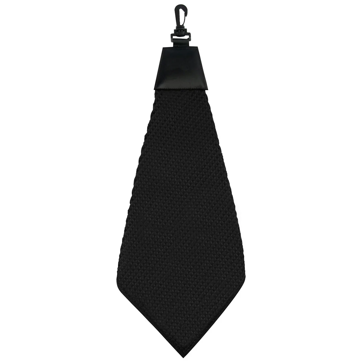 Hit Black Grip Dry Waffle Golf Towel - Image 2