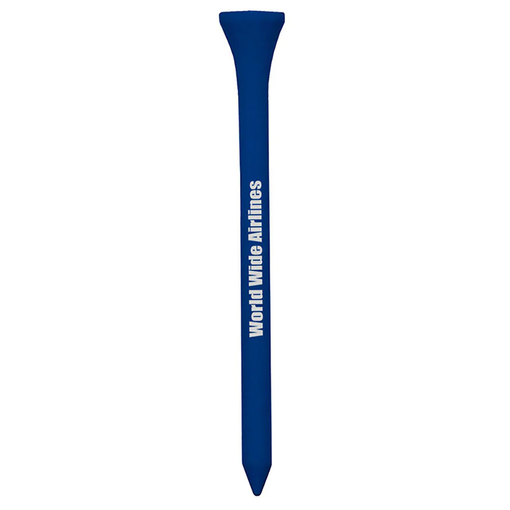 Koozie Dark Blue 4-1 Golf Tee Packet - 3-1/4" Tee