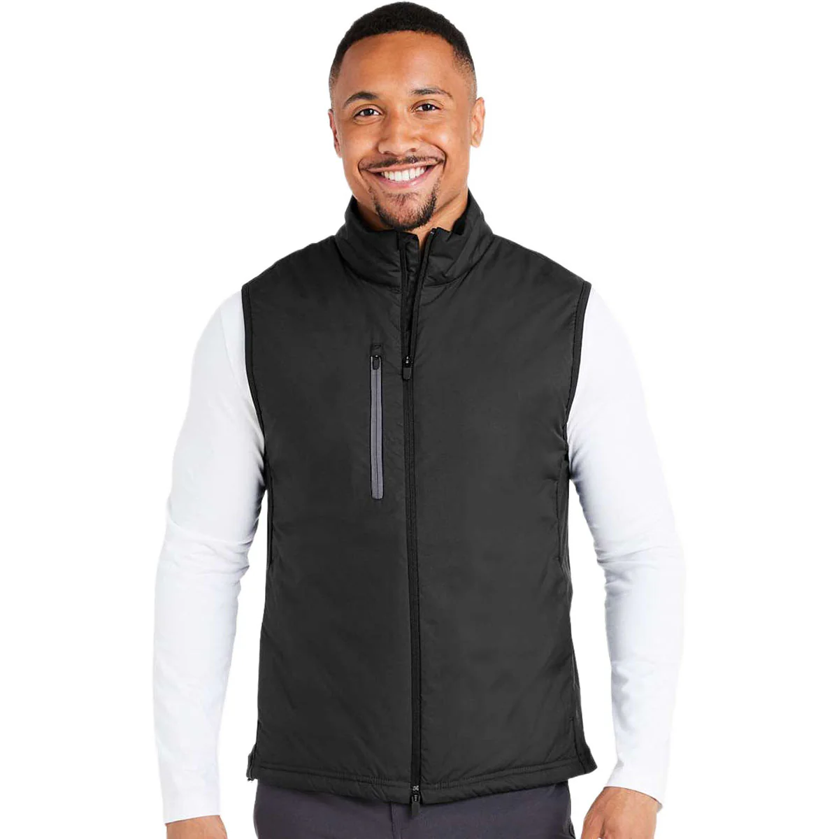 Puma Golf Men's Puma Black Hielands Vest - Image 3