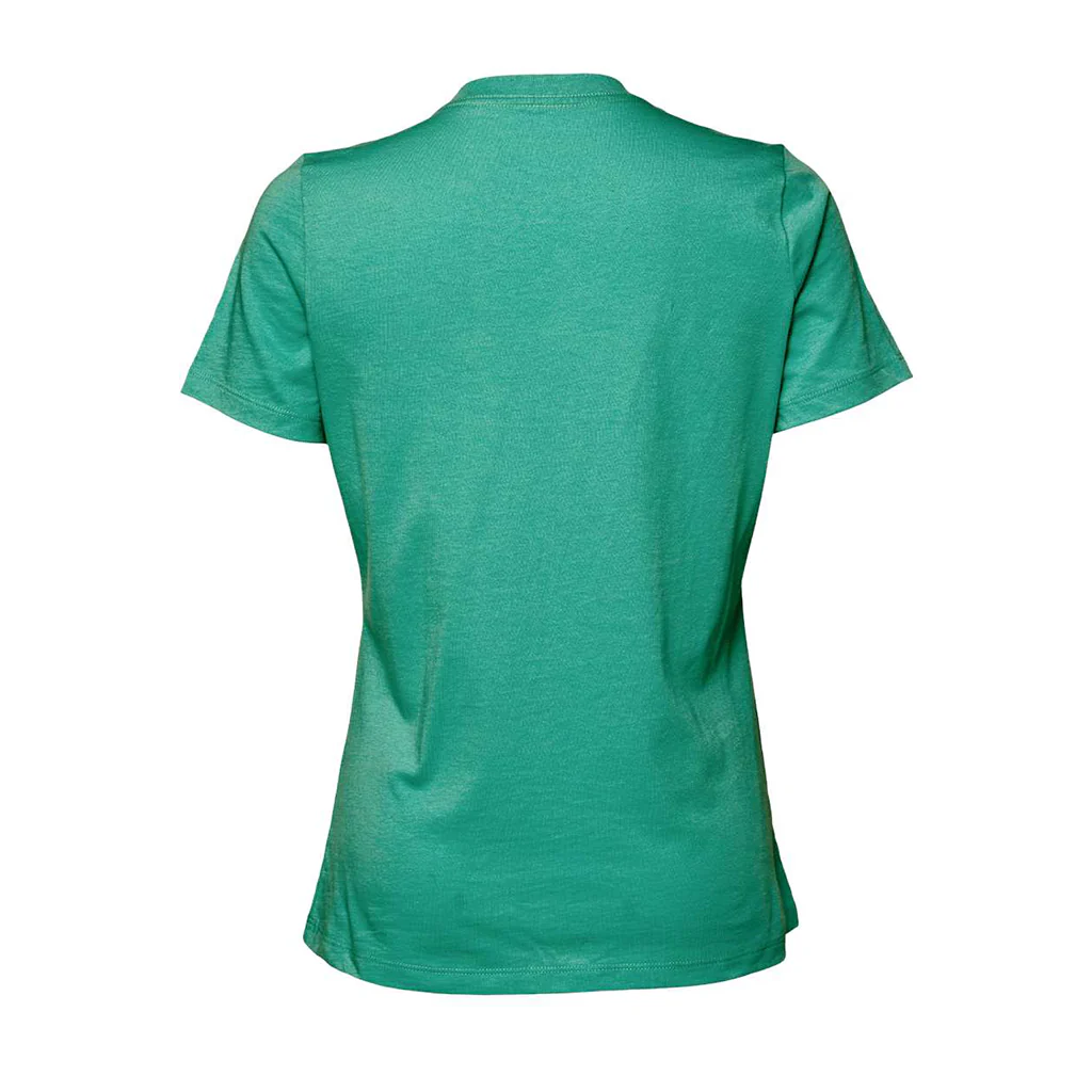 Bella + Canvas Teal Women's Relaxed Jersey Tee - Image 4