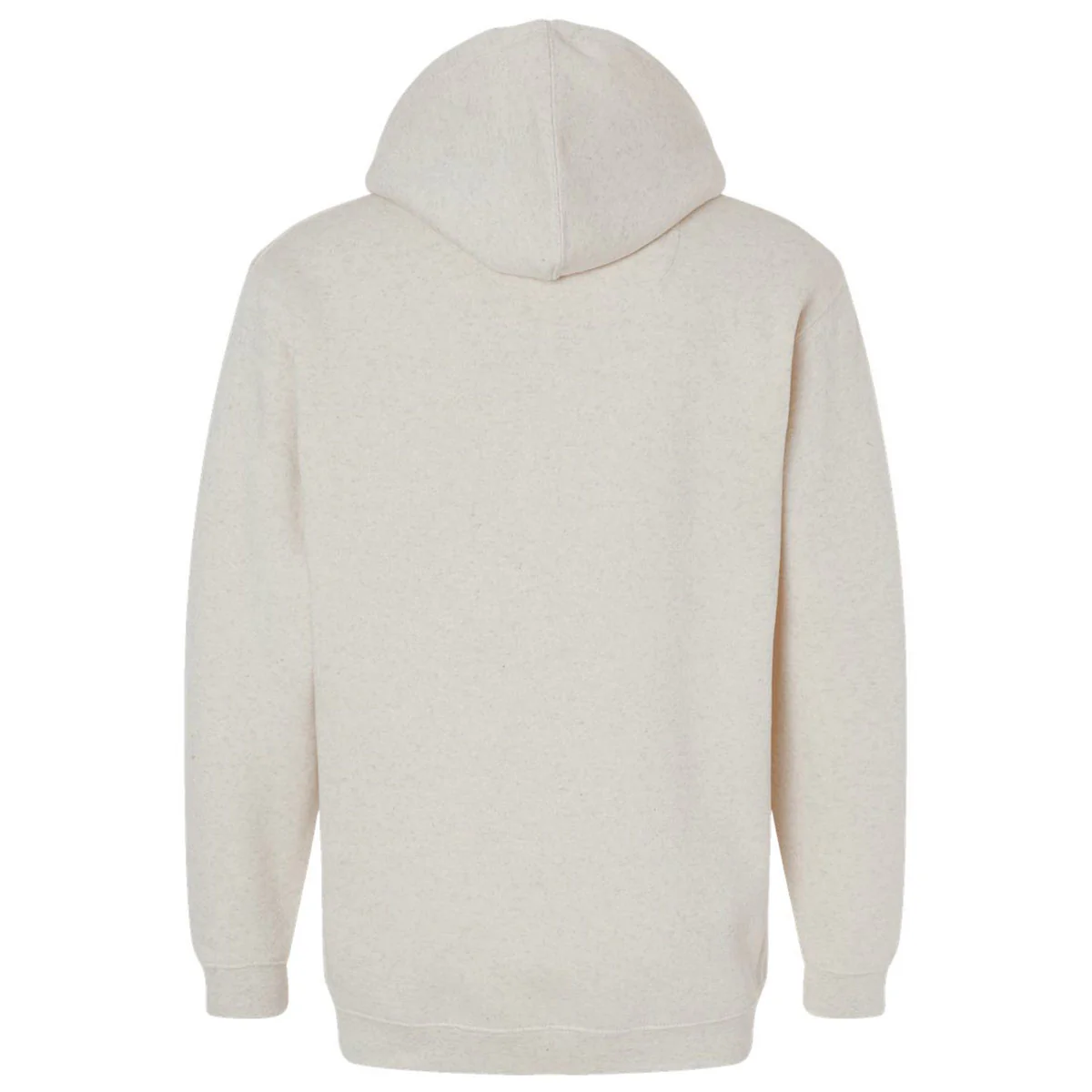LAT Unisex Natural Heather Elevated FleeceBasic Hoodie - Image 2