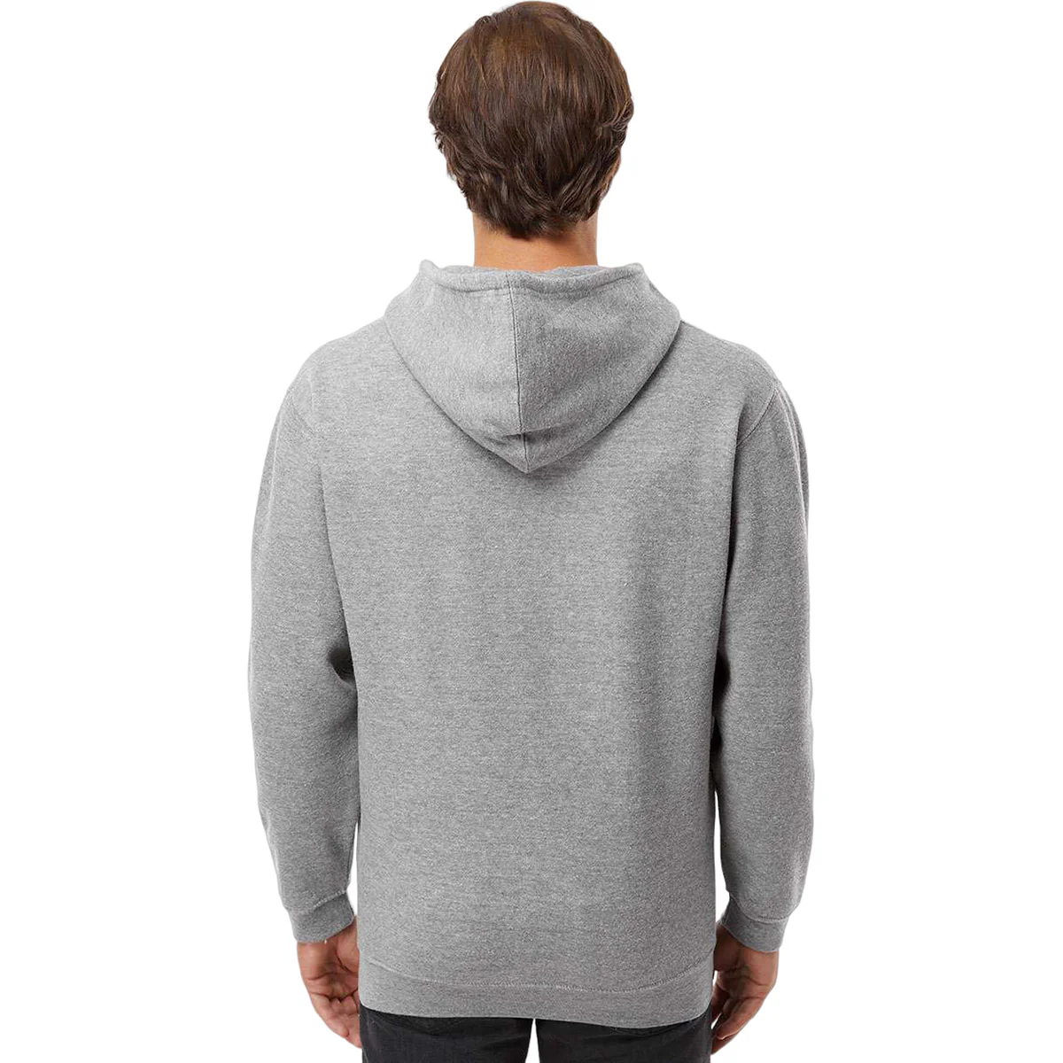 LAT Unisex Granite Heather Elevated FleeceBasic Hoodie - Image 4