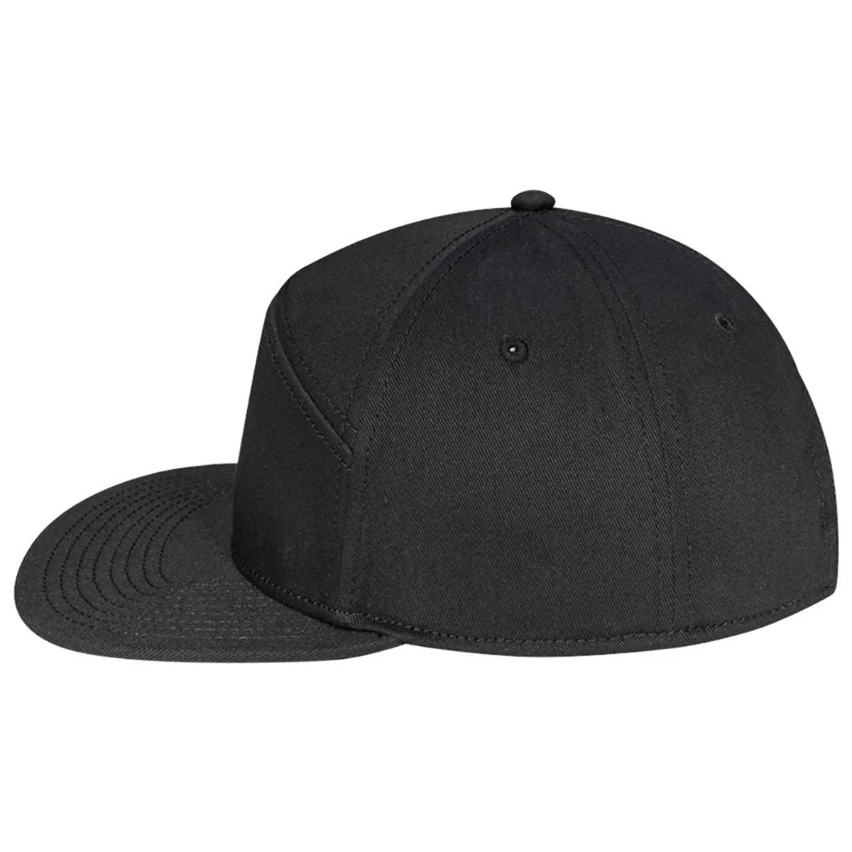 Pukka Black Tradesman Hybrid Six-Panel Cap - Image 3