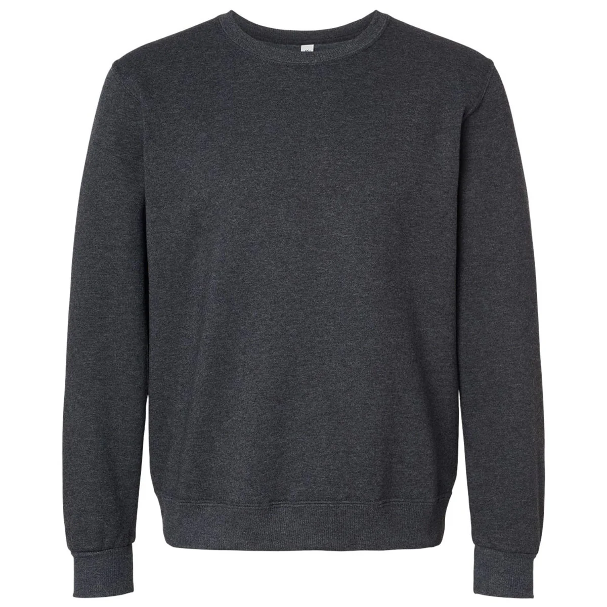 Jerzees Men's Black Ink Heather Eco Premium Blend Ring-Spun Crewneck Sweatshirt