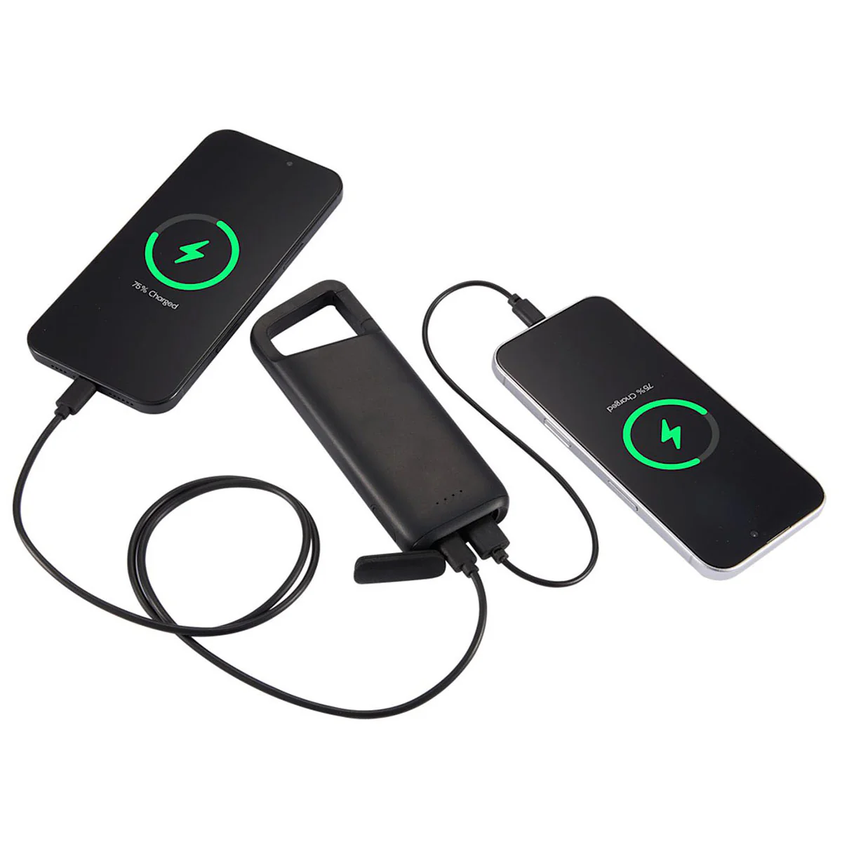 Leed's Black Clip Clap Water Resistant 5000 mAh Power Bank - Image 4
