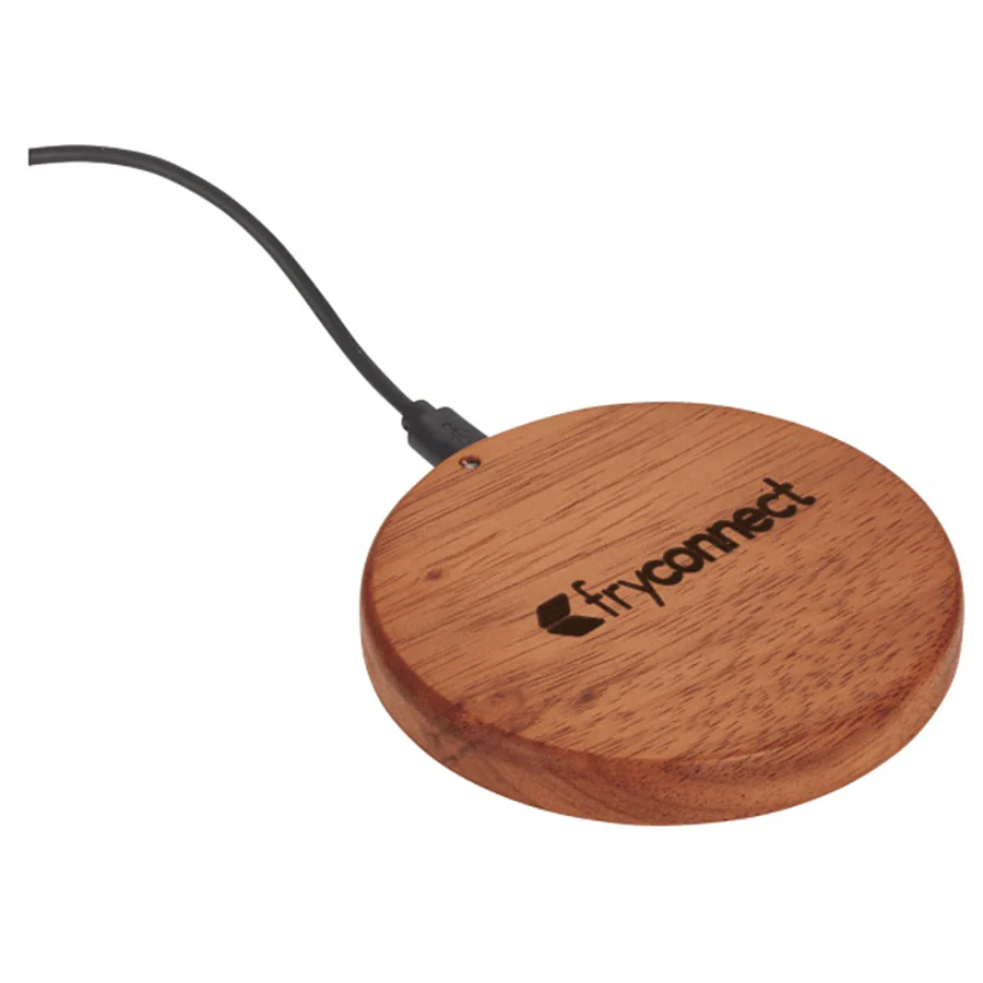 Leed's Wood FSC 100% Wireless Charging Pad - Image 3