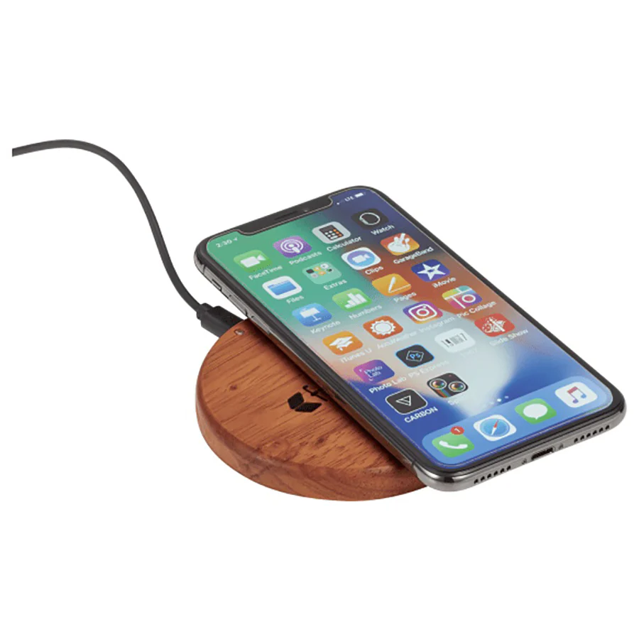 Leed's Wood FSC 100% Wireless Charging Pad - Image 4