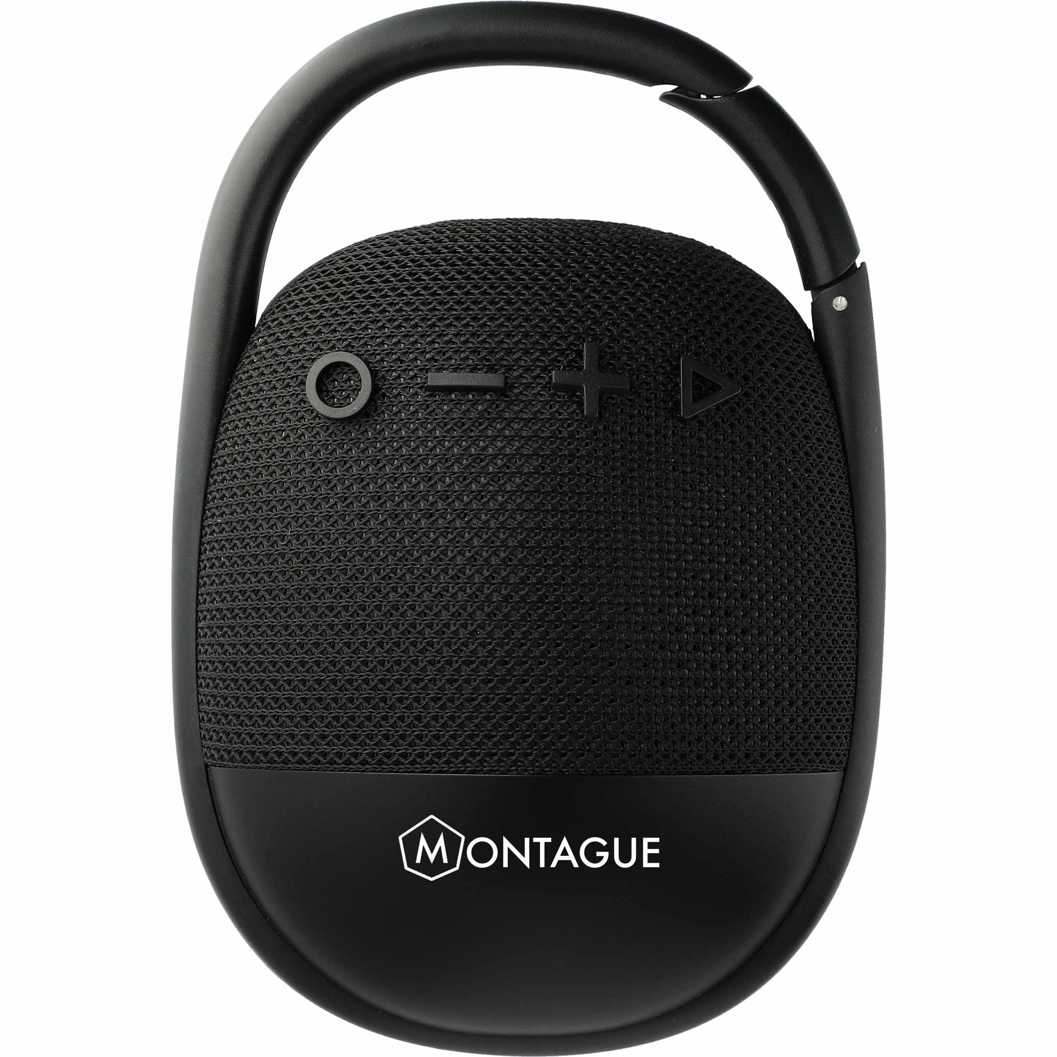 Leed's Black Fabric Clip Waterproof Bluetooth Speaker - Image 5