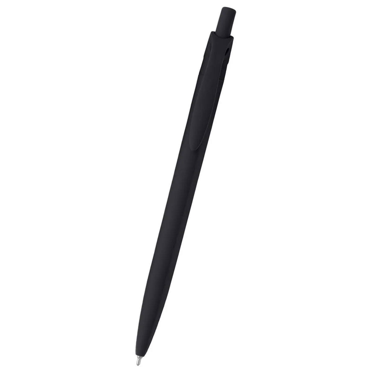 Sleek Write Black Rubberized Pen - Image 3