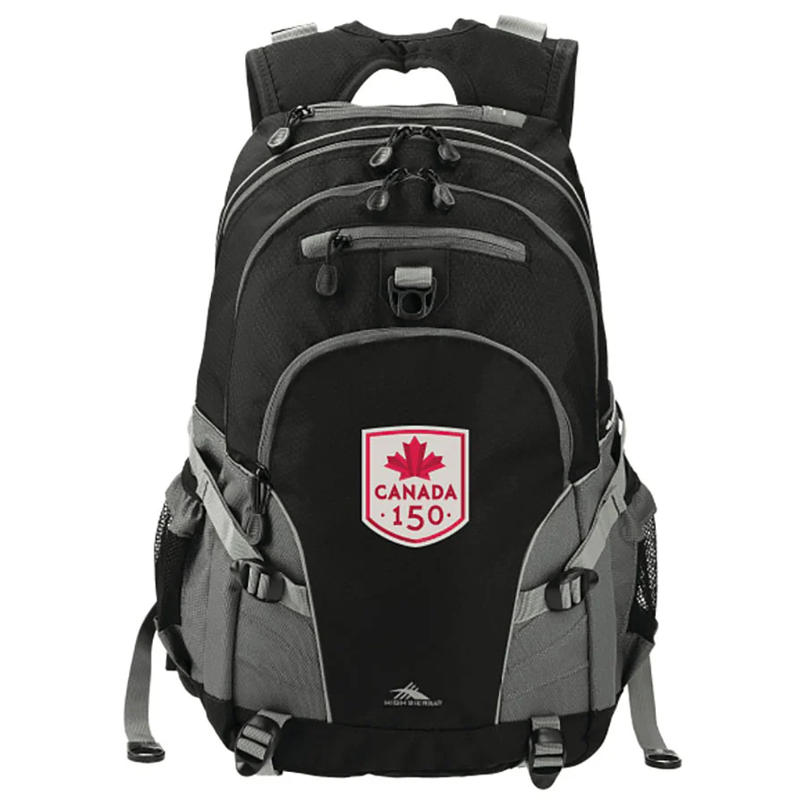 High Sierra Black Loop Backpack - Image 2