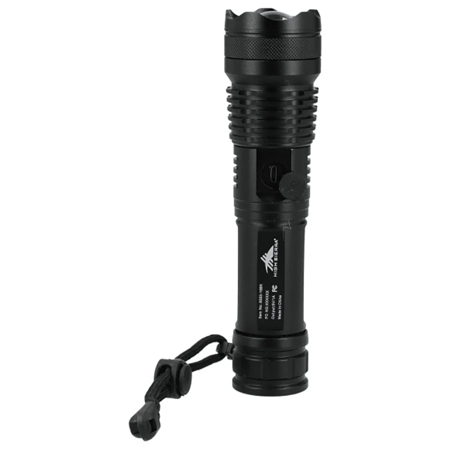 High Sierra Black Eco 200 Lumen LED Flashlight - Image 5