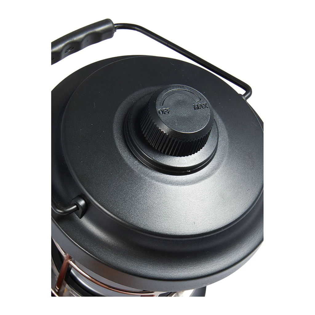 Leed's Black Rechargeable Camping Lantern with String Lights - Image 4