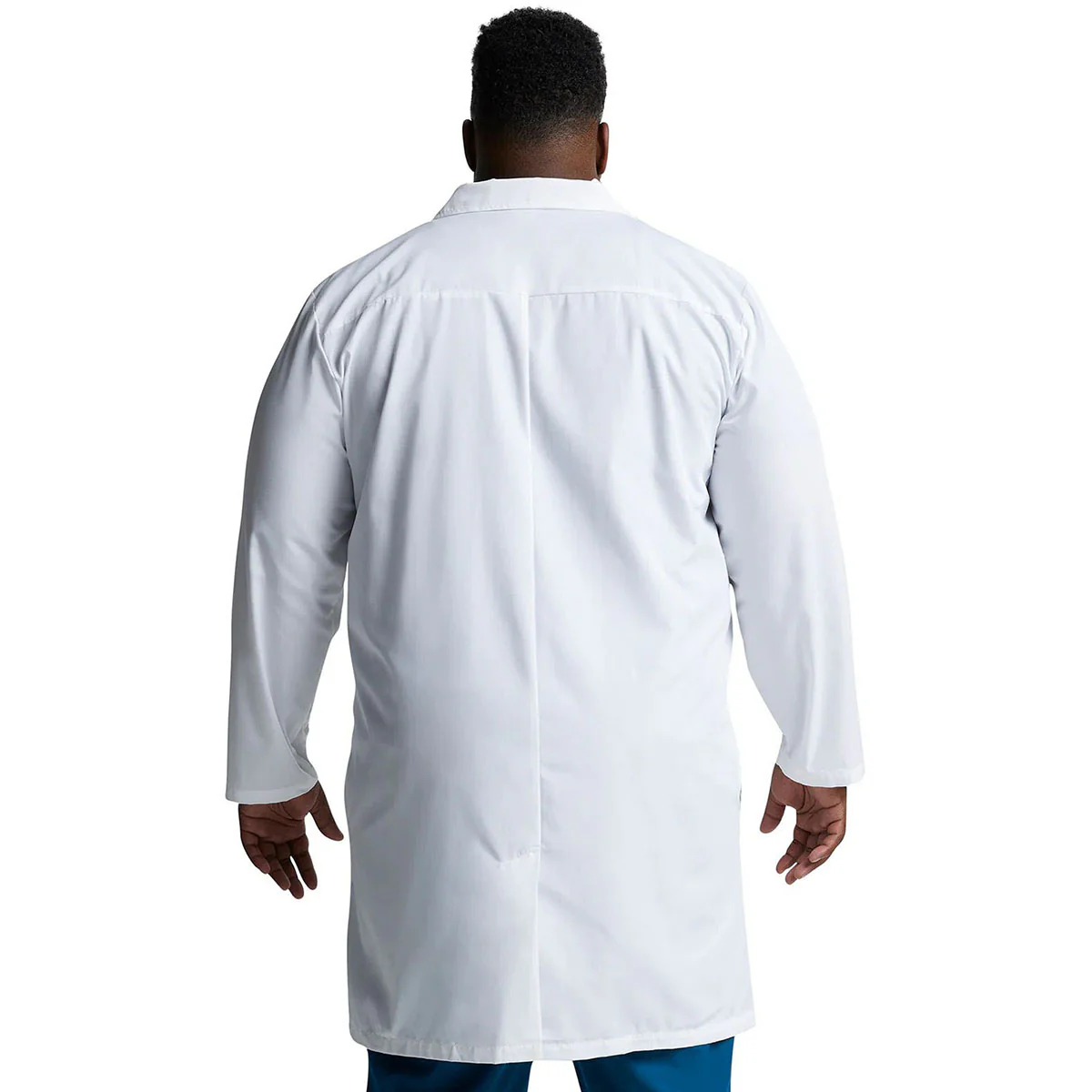 Dickies Unisex White Three-Pocket 40" Full-Length Lab Coat - Image 2