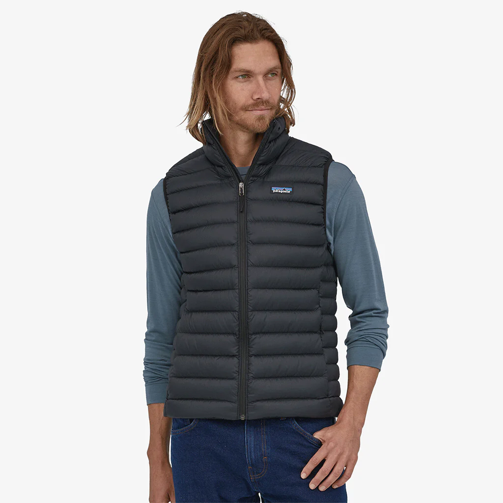 Patagonia Men's Black Down Sweater Vest - Image 2