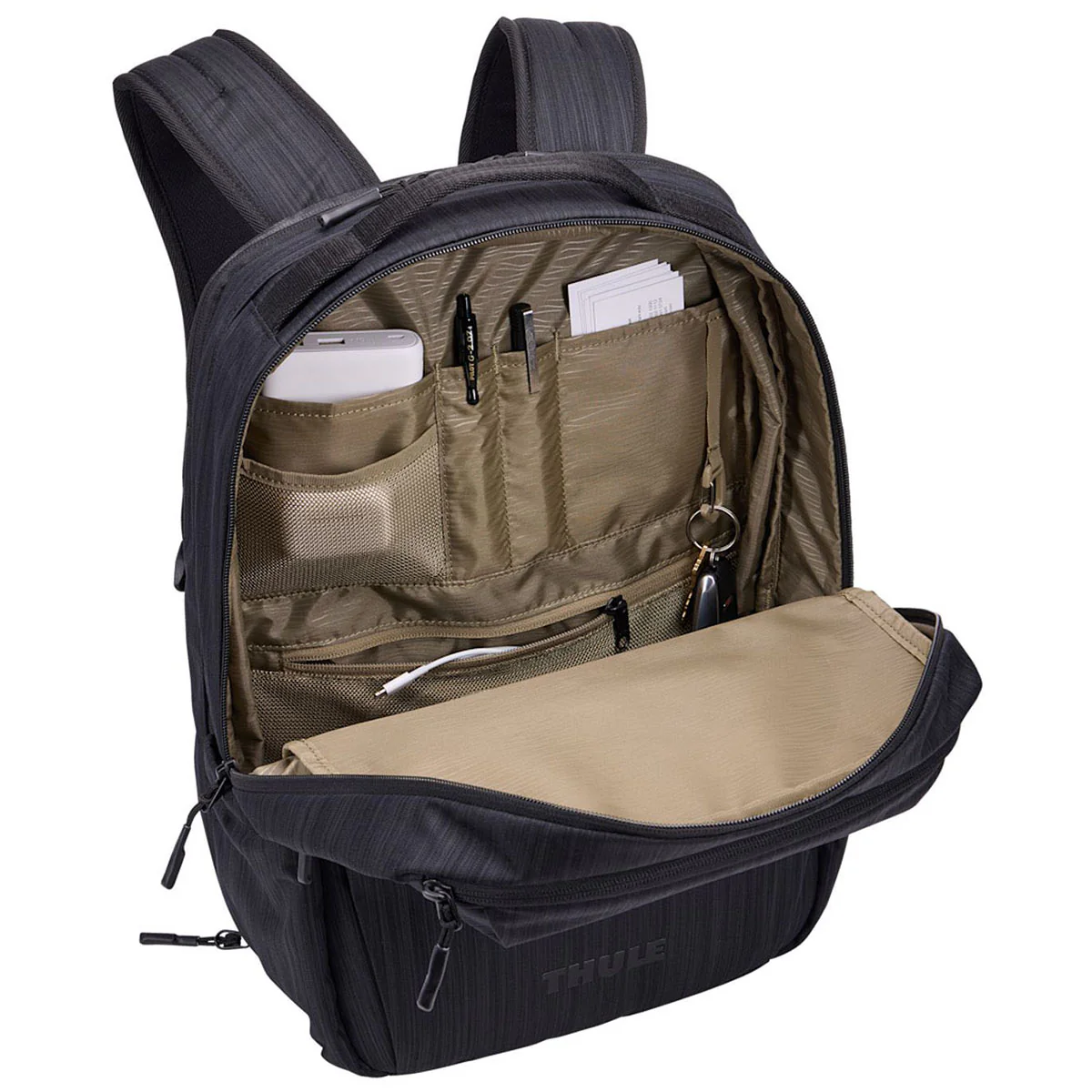 Thule Grey Recycled Stravan 2.0 Backpack - Image 5