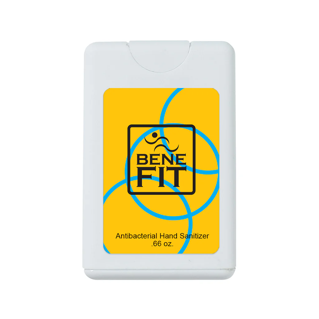 Hit White .66 Oz. Card Shape Hand Sanitizer