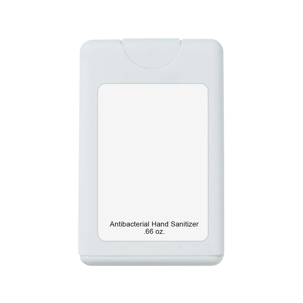 Hit White .66 Oz. Card Shape Hand Sanitizer - Image 2