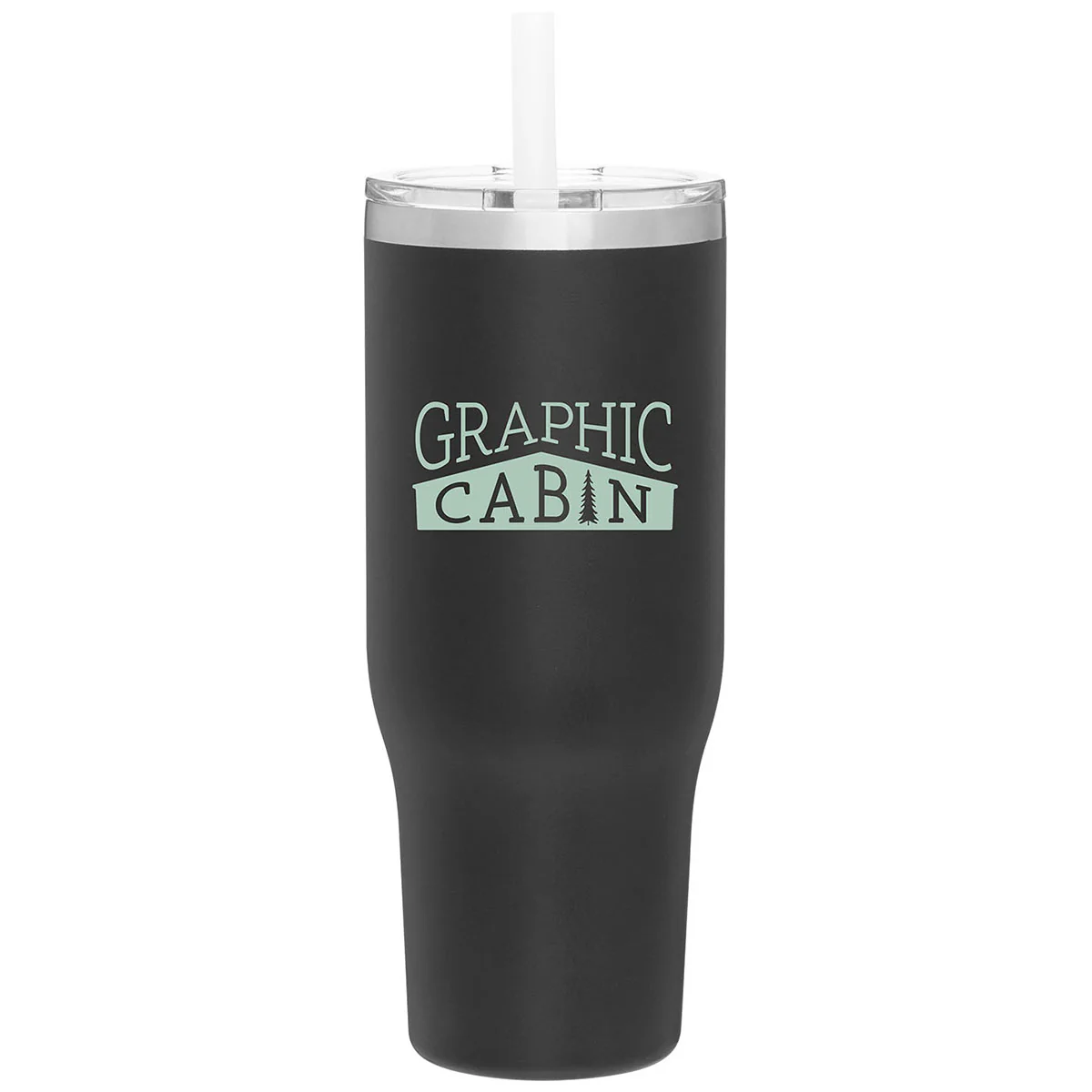 ETS Matte Black 40 oz Elias Tumbler