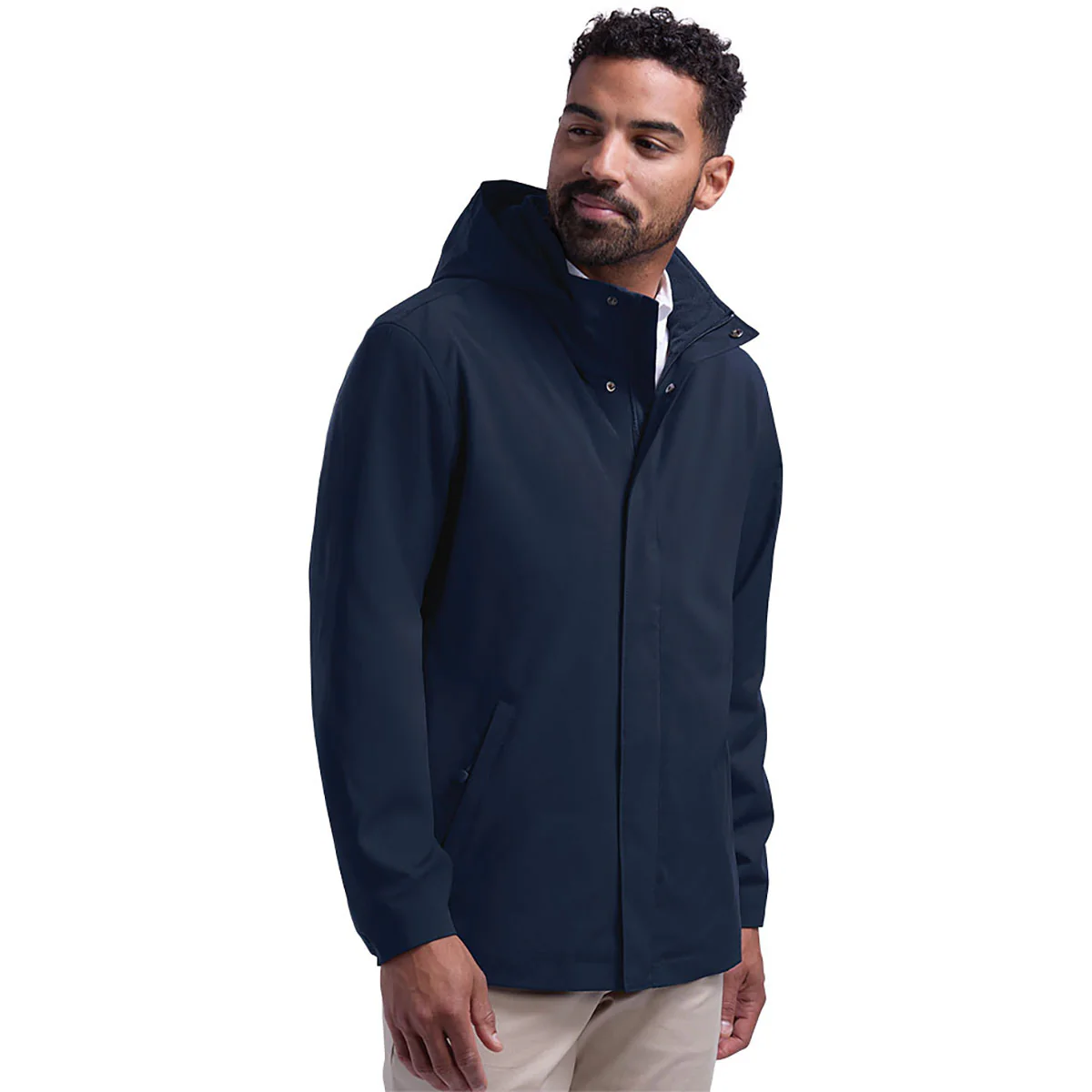 Charles River Men's Navy Odyssey Waterproof Parka - Image 5